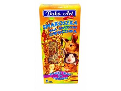 Rágcsálószelet Dako gyümölccsel (2 db)