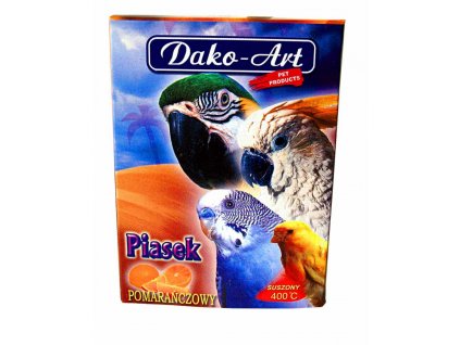 Mineralsandvogel mit Orange Dako 250 g