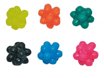 Rubber toy atom 4 cm