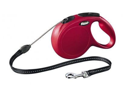 Przewód Flexi New Classic S 5 m (12 kg) czerwony