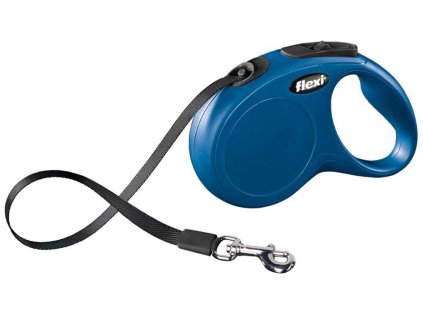 Taśma Flexi New Classic S 5 m (15 kg) niebieska