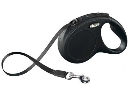 Flexi New Classic Tape S 5 m (15 kg) fekete