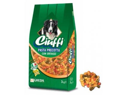 Ciuffi precooked pasta with vegetables 3 kg
