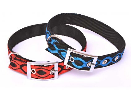Collar strap metal fastening 45 - 55 x 2.5 cm