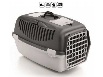 Gulliver 3 plastic doors, gray