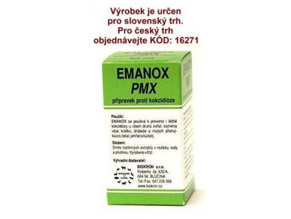 EMANOX PMX proti kokcidióze 50 ml !SK!