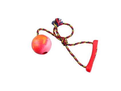 Pull-along ball on a string 6 cm