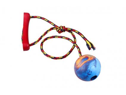 Ziehball an der Schnur 8 cm