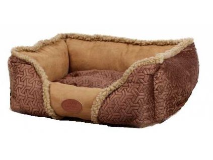 Soft plush bed L 90 cm
