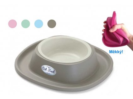 Bol mare din plastic la atingere moale