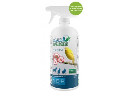 Max Biocide Bird Vapo Gun repelentní sprej, pták 500 ml !CZ!