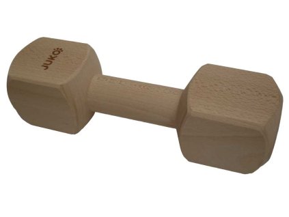 Wooden retrieve dumbbell JUKO M/L 400 g
