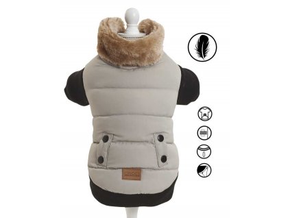 Fajny garnitur męski szary 50 cm