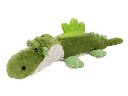 Plush toy with rubber Crocodile