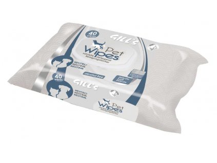 GILL'S Neutral Wet Wipes (40 pcs.)