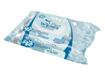 GILL'S White Musk Wet Wipes (40 pcs)