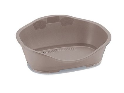 Műanyag ágy 1 db világosbarna 56,5 x 42 x 24,2 cm