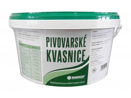 Pivovarské kvasnice Mikrop 2 kg