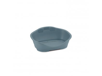 Pelíšek plast 1 modro-šedá 56,5 x 42 x 24,2 cm