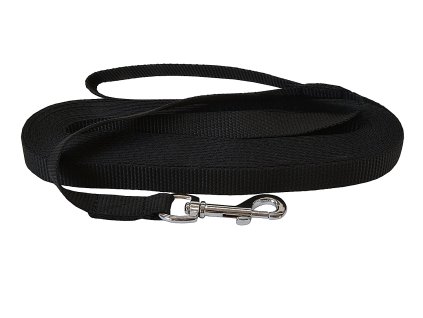Schleppgurt schwarz Breite 20 mm, Länge 20 m