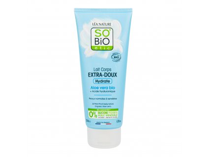 Mléko tělové extra hydratační s aloe vera a hyaluronem 200 ml BIO SO’BiO étic