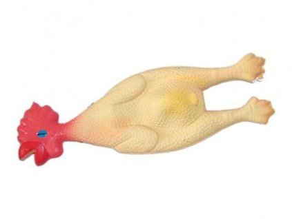 Hračka pes - sliepka malá latex