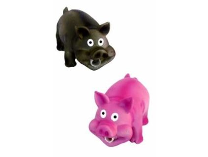 Kleines Grunzschwein Latex 16 cm