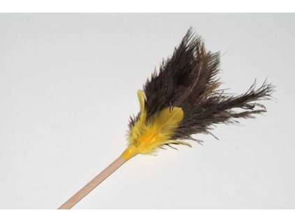 Ostrich waving hand, colorful, 55 cm
