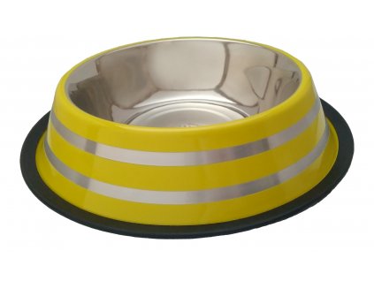 Miska ze stali nierdzewnej, stabilna, fioletowa, 0,25 l