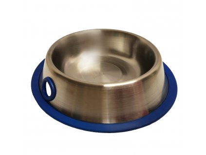 Stable stainless steel bowl with handle 0.5 l