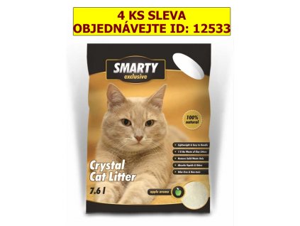 SMARTY exclusive silikátové stelivo 7,6 l