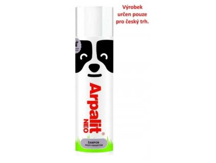 Șampon Arpalit Neo cu ingredient pentru reducerea încărcăturii parazitare și extract de bambus 250 ml