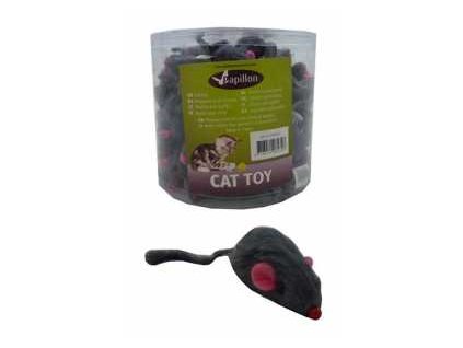 Șoarece cu blană gri zdrăngănit 5 cm