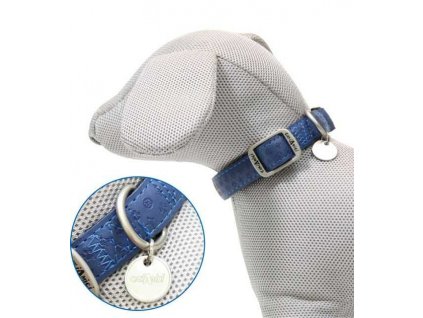 Halsband Mylord dunkelblau 48 - 70 x 2,5 cm