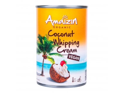 Krém kokosový ke šlehání 30 % tuku 400 ml BIO AMAIZIN
