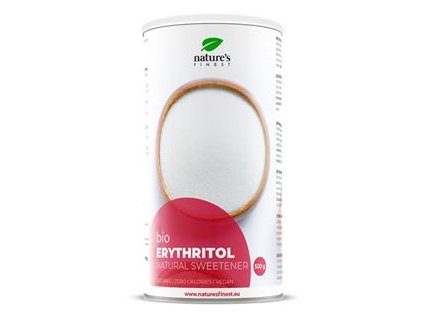 Erythritol Bio 500g  + Sleva 3 % slevový kupón: EXTRA