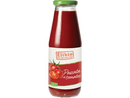 Bio passata: drcená rajčata Elibio 680 g  + Při koupi 12 a více kusů 3% Sleva