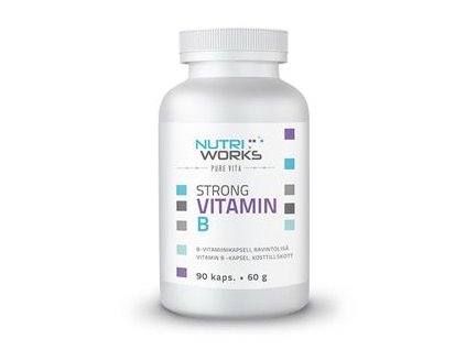 Strong Vitamin B 90 kapslí (Silný vitamín B)  + Sleva 3 % slevový kupón: EXTRA