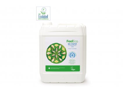 WC čistič s citrusovou vůní - vegan - Feel Eco 5000ml  + Při koupi 12 a více kusů 3% Sleva