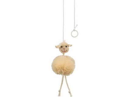 Pluszowa owieczka na gumce 20 cm