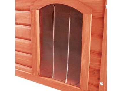 Plastic door for the shed