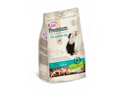 LOLO PREMIUM Futter für Meerschweinchen 900g Beutel