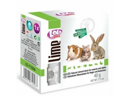 LOLO natürlicher Mineralstein für Nagetiere 40 g