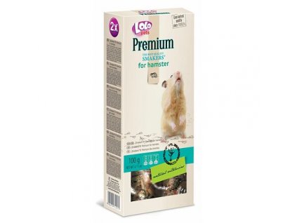 LOLO PREMIUM MAKERS 2 urechi pentru hamsteri 100 g