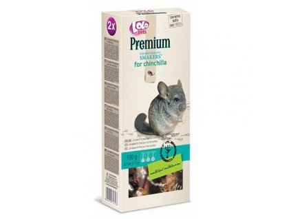 LOLO PREMIUM SMAKERS 2 fül csincsillának 100 g