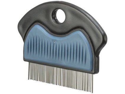 Pieptene foarte fin pentru purici si praf, metal 7 cm