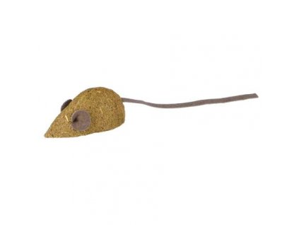 Catnipová myš bez rolničky 5 cm (2ks)
