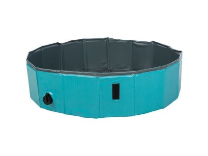 Bazén pro psy, tyrkysová/šedá (Velikost bazénu pro psy ø 160 x 30 cm)
