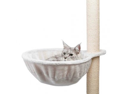 Replacement rest, plush lounger XXL 45 cm max up to 9 kg, light gray