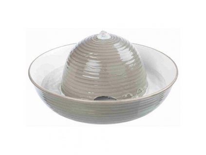 VITAL FLOW Trinkbrunnen-Trinkflasche, Keramik 1,5 l grau/weiß (RP 2,90 CZK)